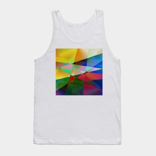 multicolored texture design Tank Top